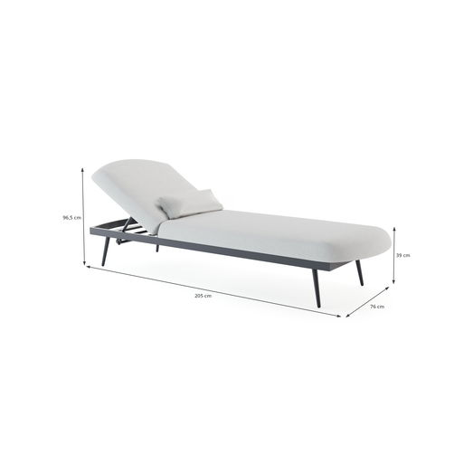 Confort lettino prendisole Compact