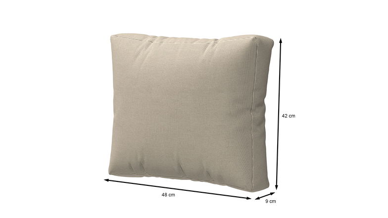 Cuscino laterale Sami (grigio pietra)