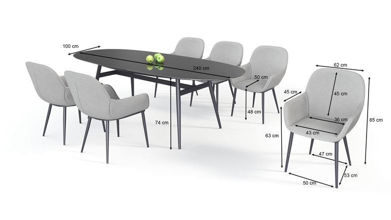 Confort Dining 6