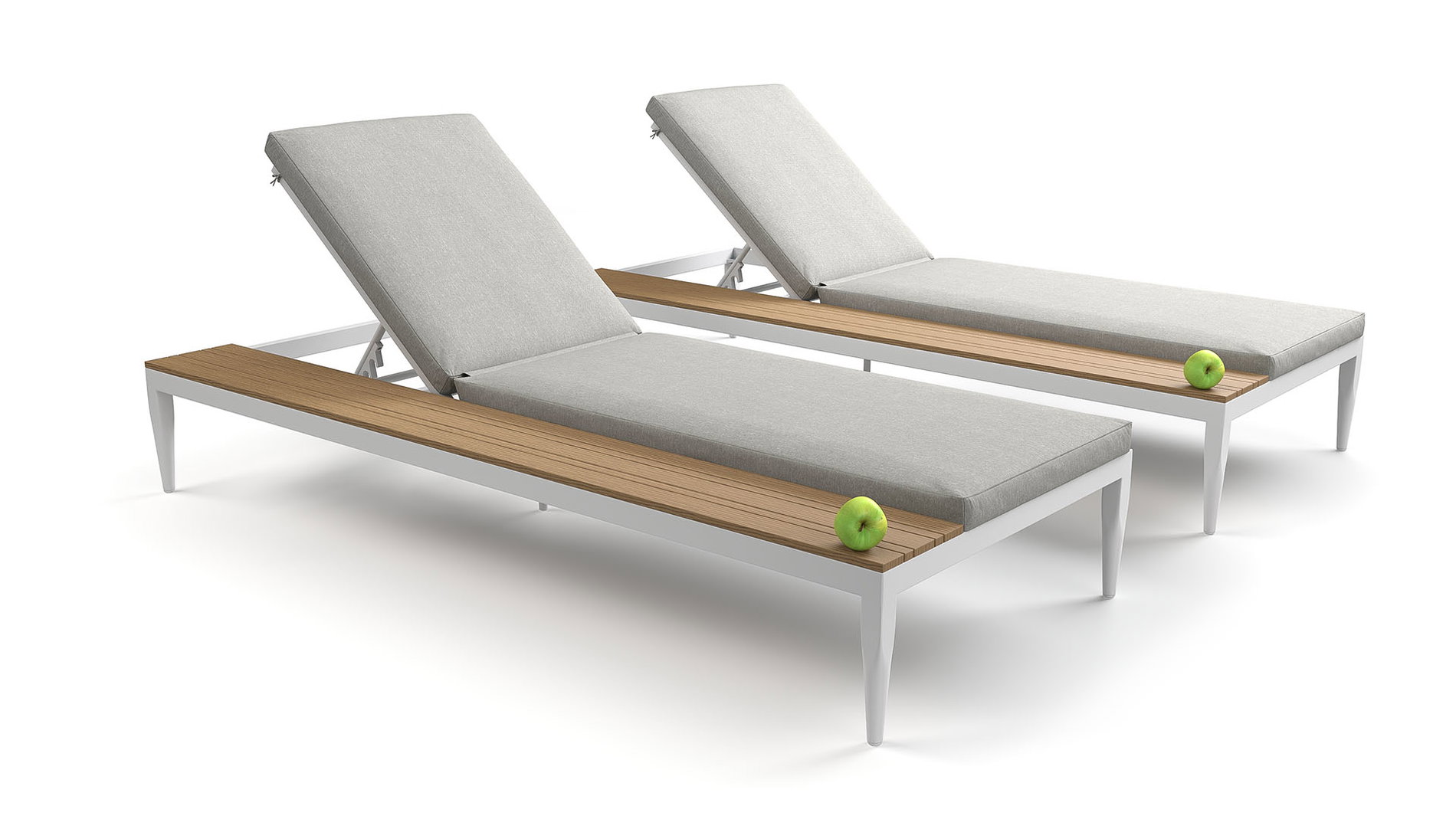 Silas Sun Lounger Set Compact