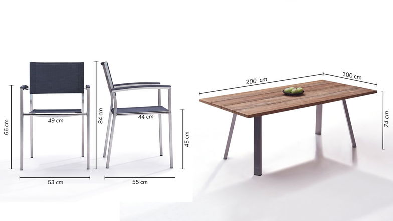 Alicante Dining 6 (schwarz)