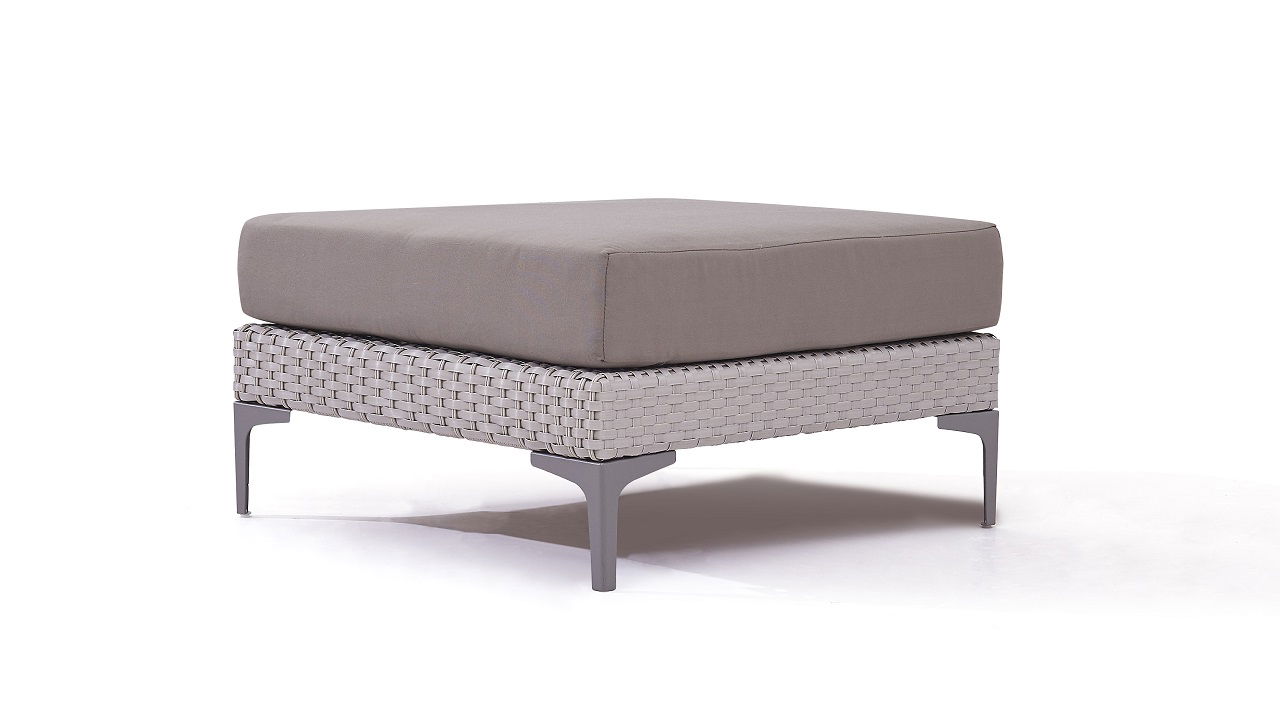 Polyrattan_Slim_Hocker_77cm_grau_satiniert_01