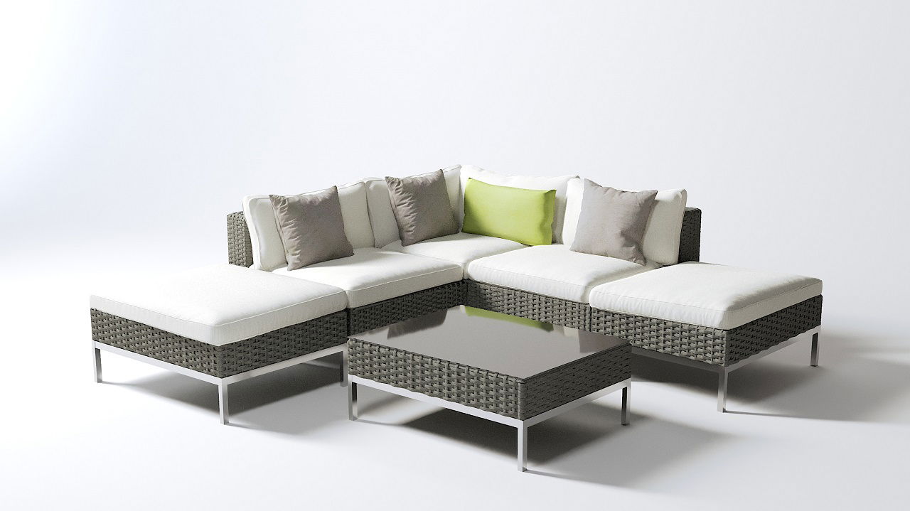 Cuscini per schienale e seduta Dijon