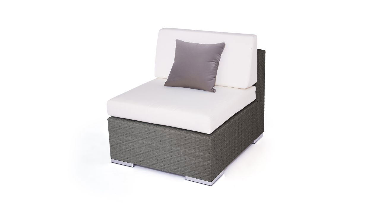Divano centrale Cube (antracite)