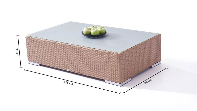 Tavolo Cube 125 cm (grigio)